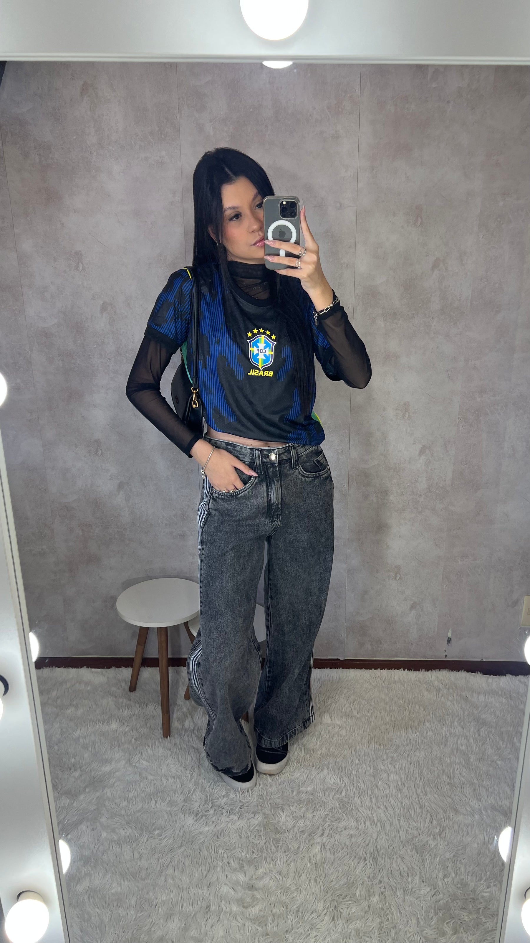 Camisa azul