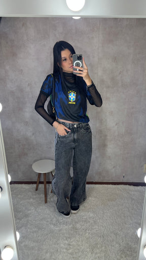 Camisa azul