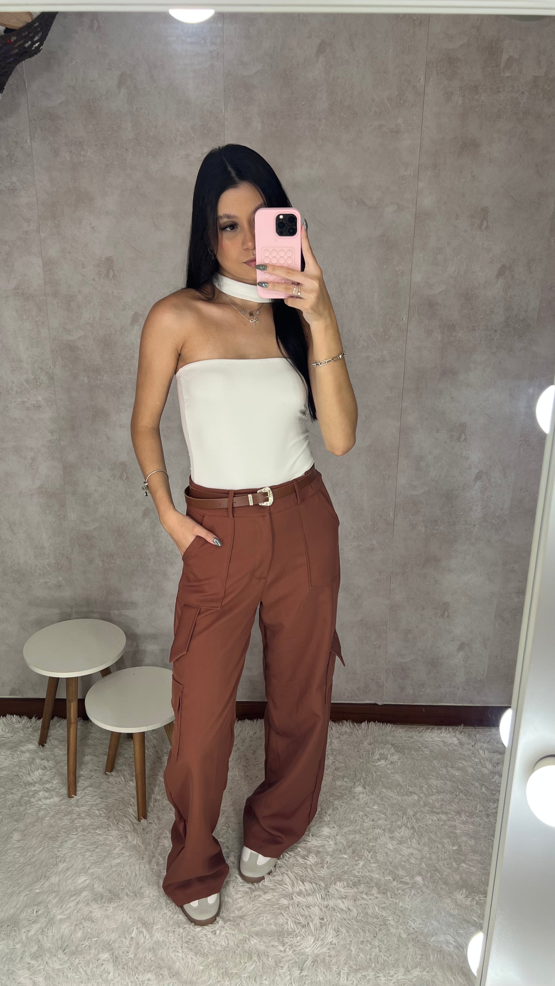 Calça cargo Milano P/M