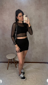 Trijunto preto P/M