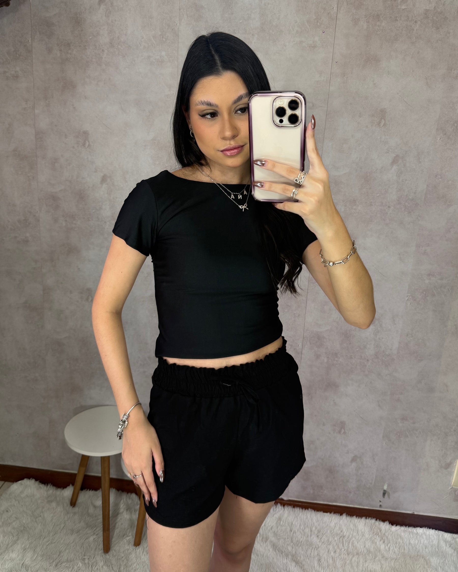 Blusa Ju (decotada nas costas)