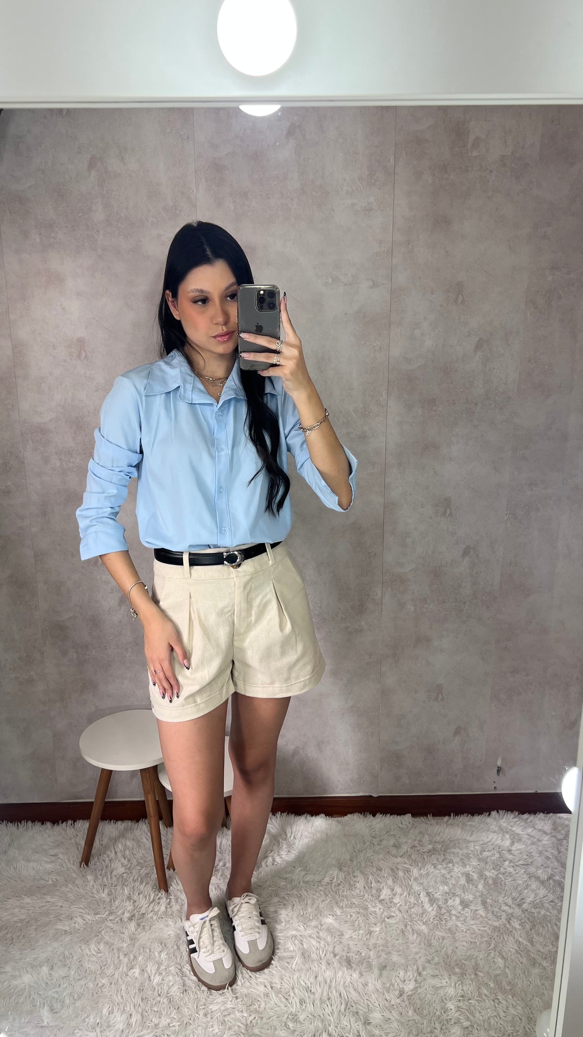 Short no linho