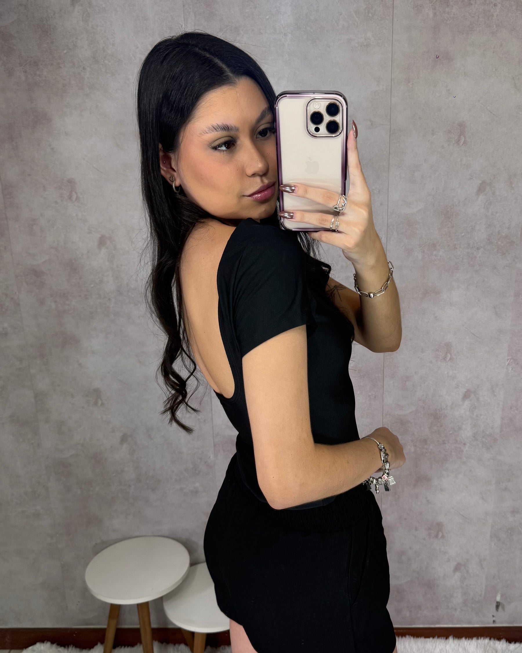 Blusa Ju (decotada nas costas)