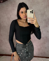 Corset preto