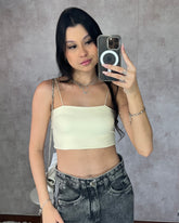 Cropped de alcinha